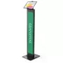 Suporte multimédia Compulocks Universal Tablet Cling Brandable suporte de chão preto
