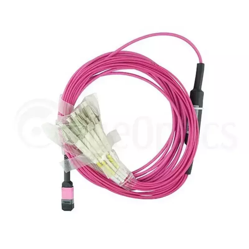 Cabo de fibra ótica InfiniBand BlueOptics CBL-MPO12-4LC-OM4-10M 10m MPO/UPC 4x LC Duplex/UPC