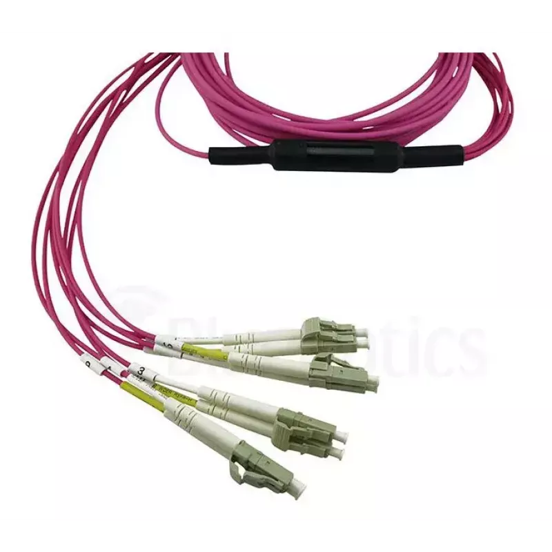 Cabo de fibra ótica InfiniBand BlueOptics CBL-MPO12-4LC-OM4-10M 10m MPO/UPC 4x LC Duplex/UPC
