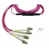 Cabo de fibra ótica InfiniBand BlueOptics CBL-MPO12-4LC-OM4-10M 10m MPO/UPC 4x LC Duplex/UPC