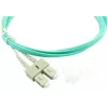 BlueOptics 055702T512000002M-BO cabo patch de fibra ótica LC-SC multimodo OM3 duplex, LC-UPC/SC-UPC, 2 m, bege