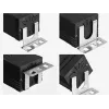 Extensão de energia Bachmann 420.0017 2m 4 tomadas AC interior preto