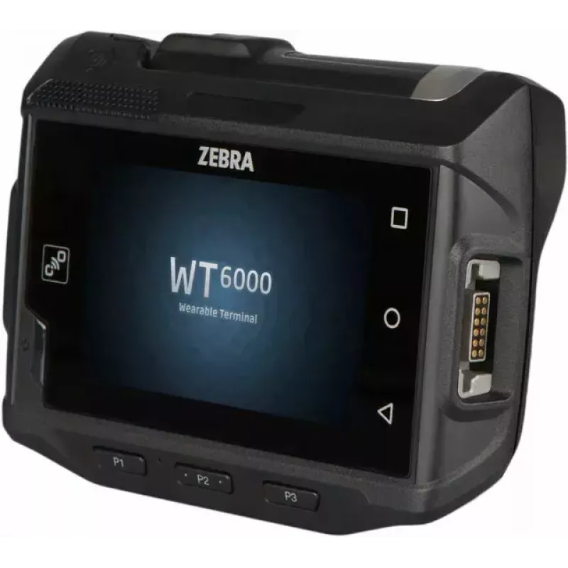 Zebra WT6000 computador móvel portátil 8,13 cm (3,2 polegadas) 800 x 480 píxeis ecrã tátil 245 g preto