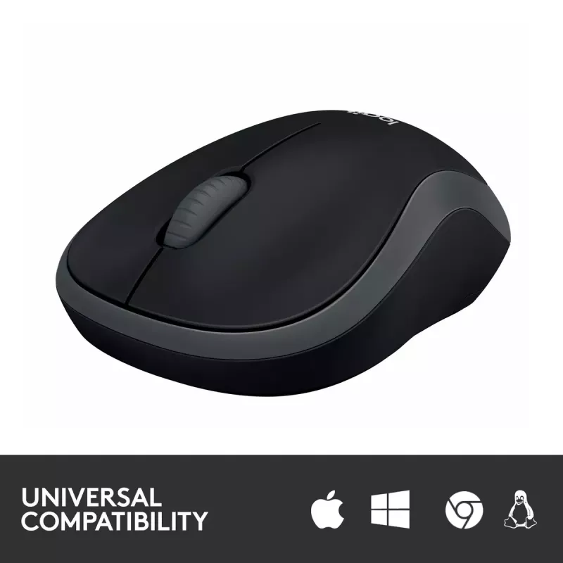 Rato Logitech M185 Swift Wireless cinzento