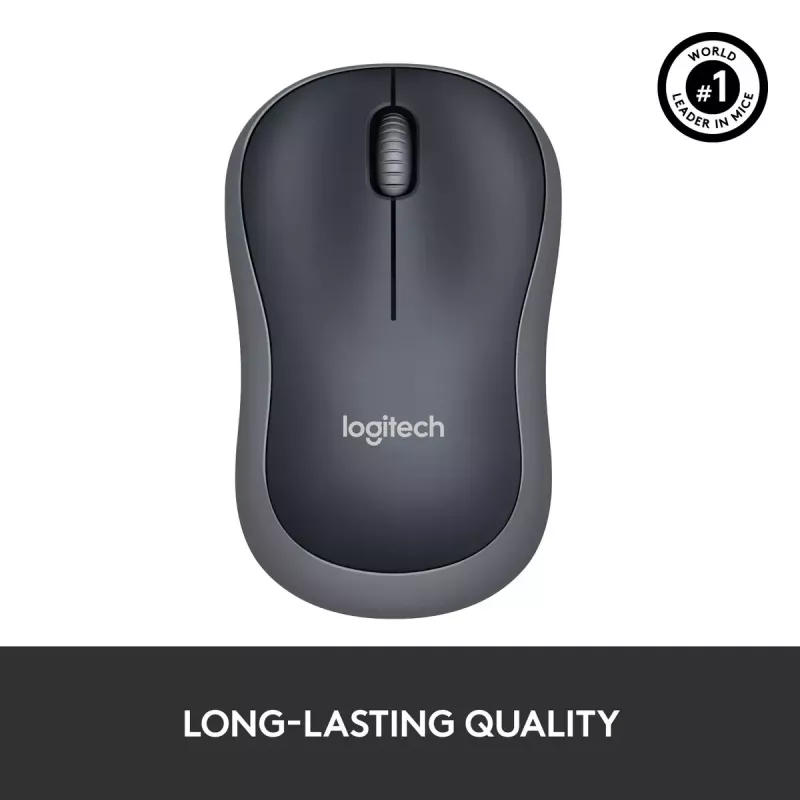 Rato Logitech M185 Swift Wireless cinzento
