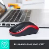 Rato Logitech M185 Swift Wireless cinzento