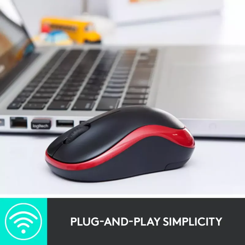 Rato Logitech M185 Swift Wireless cinzento