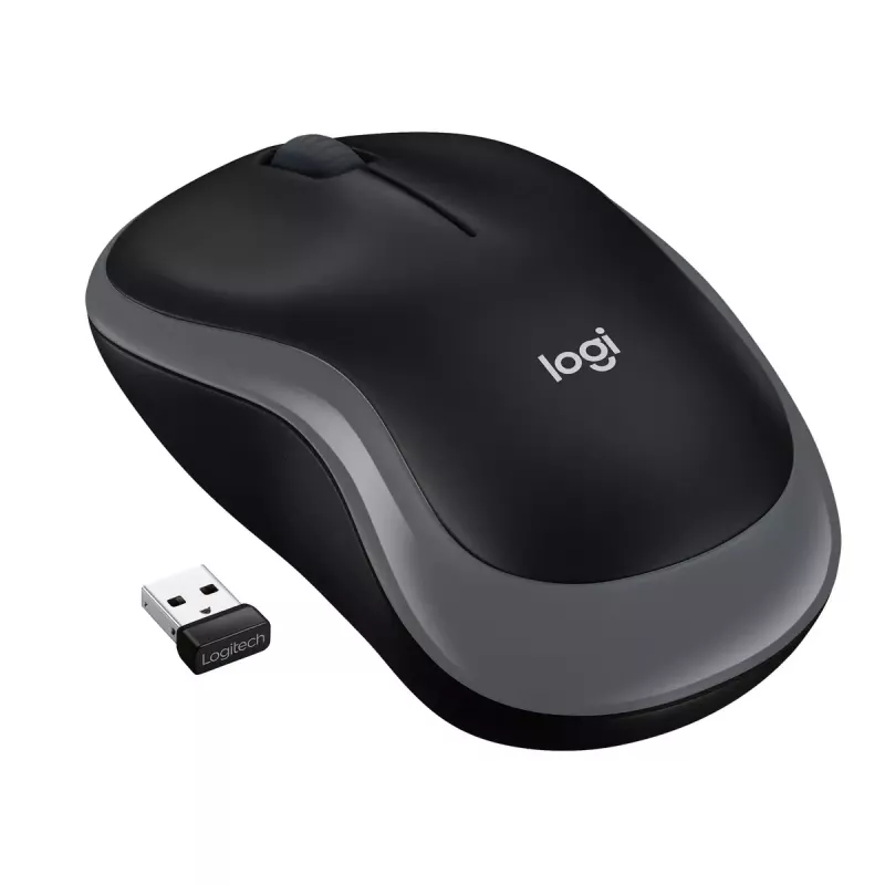 Rato Logitech M185 Swift Wireless cinzento