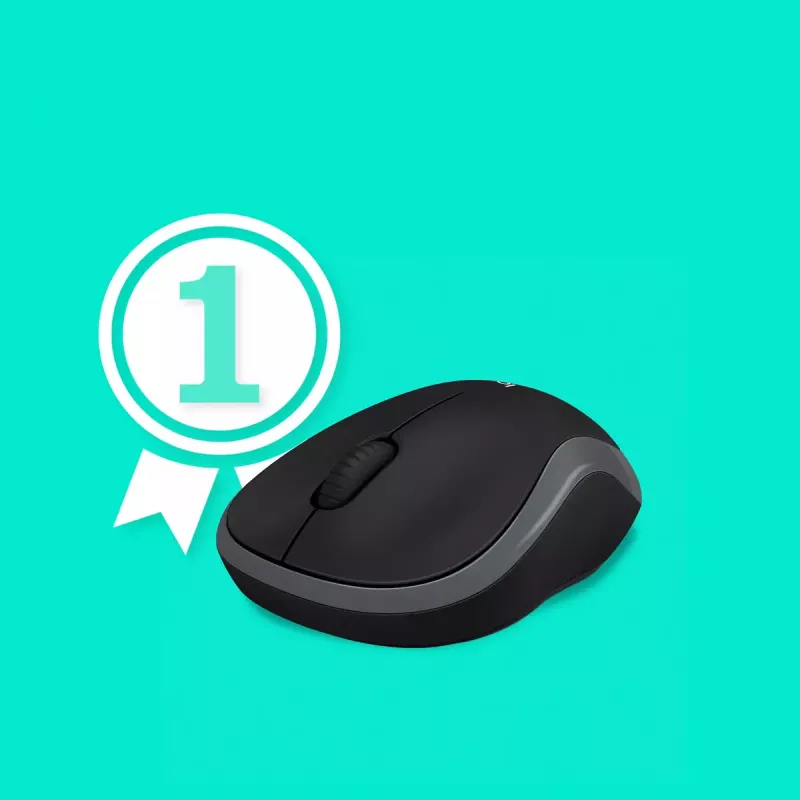Rato Logitech M185 Swift Wireless cinzento