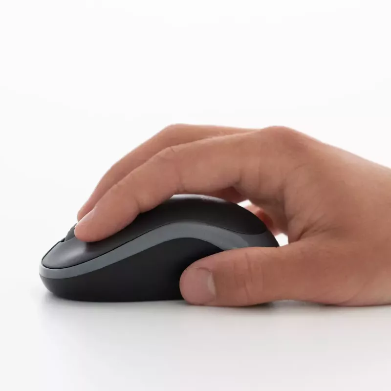 Rato Logitech M185 Swift Wireless cinzento