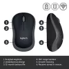 Rato Logitech M185 Swift Wireless cinzento