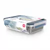 Caixa EMSA CLIP & CLOSE N11505 aço inoxidável retangular 170x230x60 mm