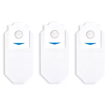 Saco de pó descartável para Ecovacs Deebot N30 PRO Omni, pack de 3