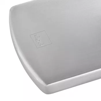 Porta-cartões de visita Sigel VZ120 aço inoxidável prateado