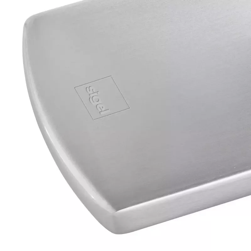 Porta-cartões de visita Sigel VZ120 aço inoxidável prateado