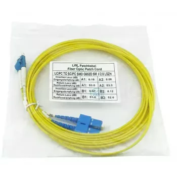 Cabo de fibra ótica InfiniBand BlueOptics CAB-SMF-LC-SC-1 1 m LC/UPC SC/UPC