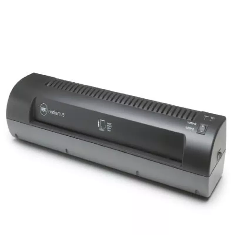 Película de plastificação GBC A4 pré-perfurada 75 micrómetros, brilhante, transparente, A4 Maxi, 303 mm, 229 mm, 100 unid.