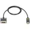 Cabo Techly Monitor DisplayPort para DVI 3 m ICOC DSP-C-030, 3 m, DVI-D, DisplayPort, macho, macho, 1920 x 1080 (HD 1080)