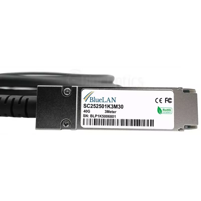 Alcatel-Lucent OS6560-CBL-100 cabo de cobre Direct Attach 20G, QSFP+, 1 m