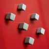 Íman de artesanato Sigel BA192 cubo neodímio prateado 10 mm