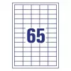 Etiquetas autoadesivas retangulares AVERY LR3666-10