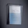 Suporte para documentos Sigel LH325 acrílico transparente