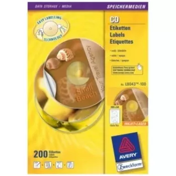 Etiquetas para CD Avery L6043-100