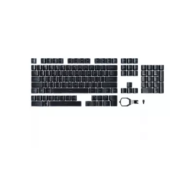 Conjunto de teclas ASUS ROG RX PBT Keycap preto 250g