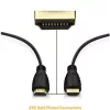 Cabo HDMI 2.0 Techly A/A M/M 2m preto ICOC HDMI2-4-020, 2 m, HDMI Type-A (standard), HDMI Type-A (standard), 4096 x 2160 píxeis, 3D, preto
