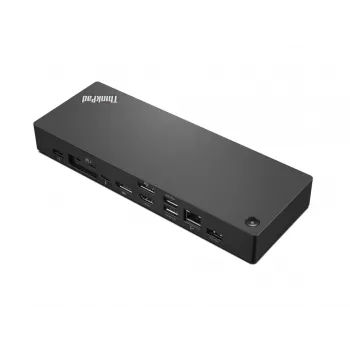 Lenovo ThinkPad Thunderbolt 4 WorkStation com fios preto, vermelho