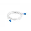 Cabo de rede Lanberg PCF6A-10CC-0200-W 2m Cat6a S/FTP branco