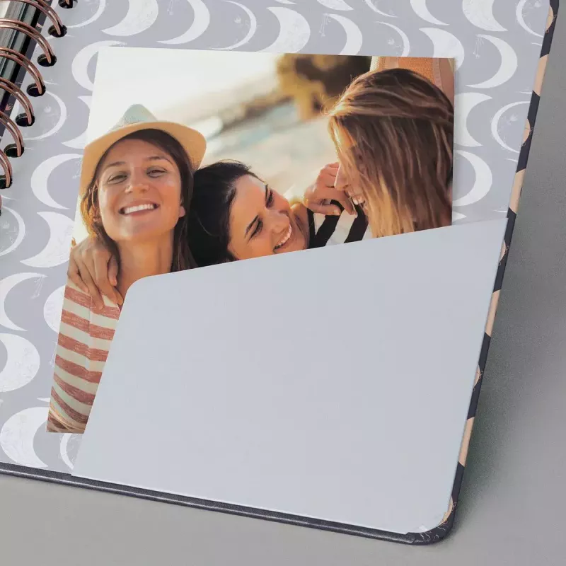 Caderno de notas Sigel JN625 A5 240 folhas bege preto