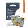 Fita para impressora MediaRange MRBTZB31 preta 1,2 cm x 8 m