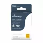 Fita para impressora MediaRange MRBTZB31 preta 1,2 cm x 8 m