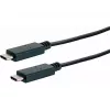 Cabo USB Schwaiger LK 101 C USB 3.2 Gen 2 1 m preto