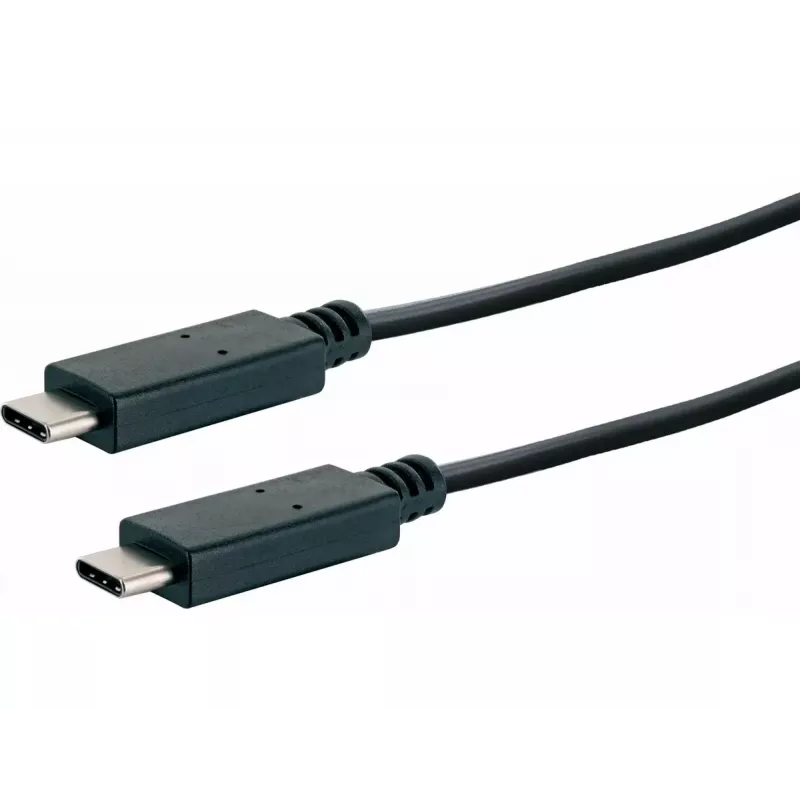 Cabo USB Schwaiger LK 101 C USB 3.2 Gen 2 1 m preto