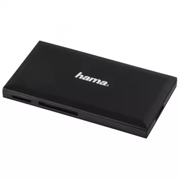 Leitor de cartões Hama 00181018 USB 3.2 Gen 1 (3.1 Gen 1) Type-A preto