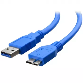 Cabo Techly USB 3.0 Superspeed A / Micro B 3m azul ICOC MUSB3-A-030