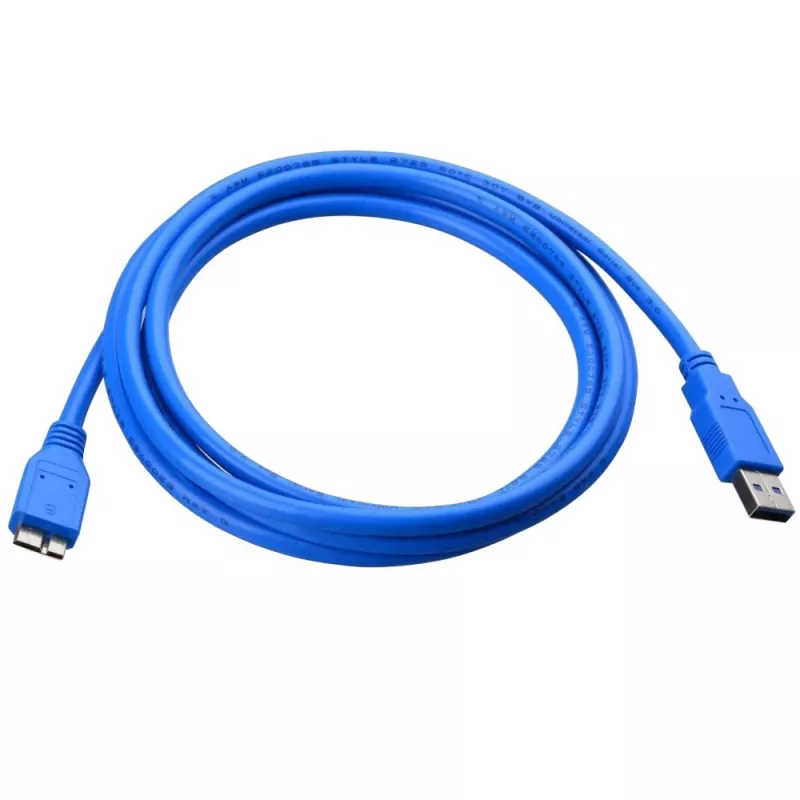 Cabo Techly USB 3.0 Superspeed A / Micro B 3m azul ICOC MUSB3-A-030