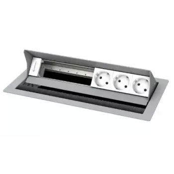Caixa de tomadas de mesa Type F Kindermann 7492000083