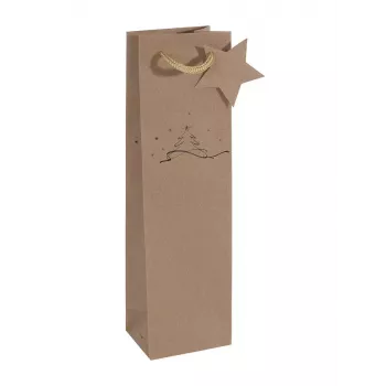 Saco de oferta Sigel GT039 castanho 100x80x350 mm