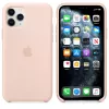 Capa para Apple iPhone 11 Pro Silicone Case rosa areia