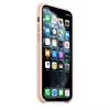 Capa para Apple iPhone 11 Pro Silicone Case rosa areia