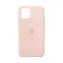 Capa para Apple iPhone 11 Pro Silicone Case rosa areia