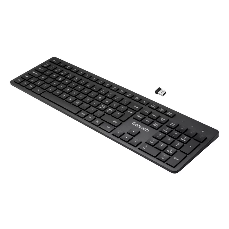 eSTUFF GLB212102 Teclado Escritório USB QWERTY Nórdico preto