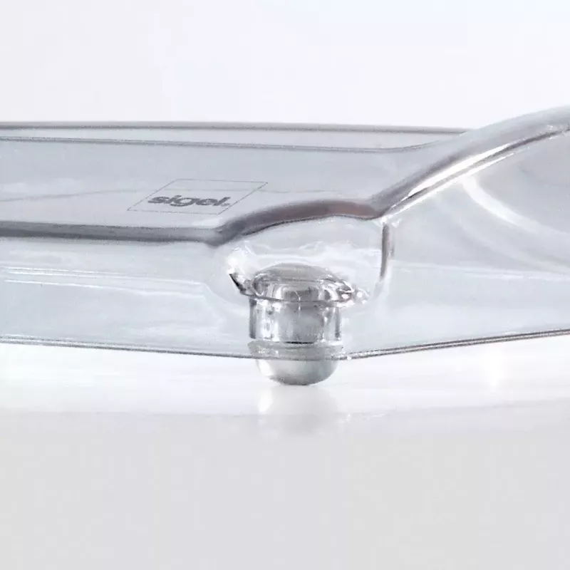 Caixa registadora Sigel ZB141 plástico transparente