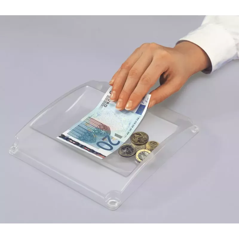 Caixa registadora Sigel ZB141 plástico transparente