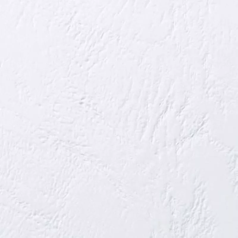 Capas de encadernação GBC LeatherGrain A4 250 g/m², A4, cartão, branco, 250 g/m², 210 mm, 298 mm