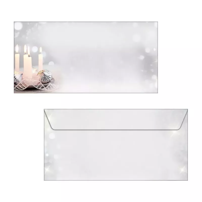 Sigel DU178 envelope de oferta (Christmas Silence), papel