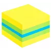 3M Post-it 2051L notas quadradas azul, verde, turquesa, amarelo 400 folhas autoadesivas